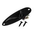 thumbnail image 1 of Metal Charged Boat Style Guitar Pickup Output Input Jack Plug Socket Accessories for FD Strat Guitar Accessories black, 1 of 2
