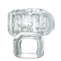 Clear Soft Silicone Magic Wand Attachment Massager Accessories Fit for 5-6cm Wand Head