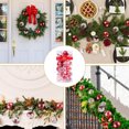 thumbnail image 5 of Juego de adornos navideños con bolas decorativas y delicadas decoraciones rellenas, 5 of 5
