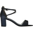 thumbnail image 6 of Touch Ups Womens Jackie Heeled Sandal 8 Navy, 6 of 8