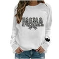 thumbnail image 3 of Goodtrade8 Sports Womens Sweatshirts Print Pullover Sweatshirt Warm Casual Crew Neck Leisure Long Sleeve Women Winter Tops, 3 of 6