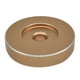 thumbnail image 1 of Adaptador para tocadiscos de 45 RPM, sonido estable, precisión, adaptador de aluminio. Dorado, 1 of 9