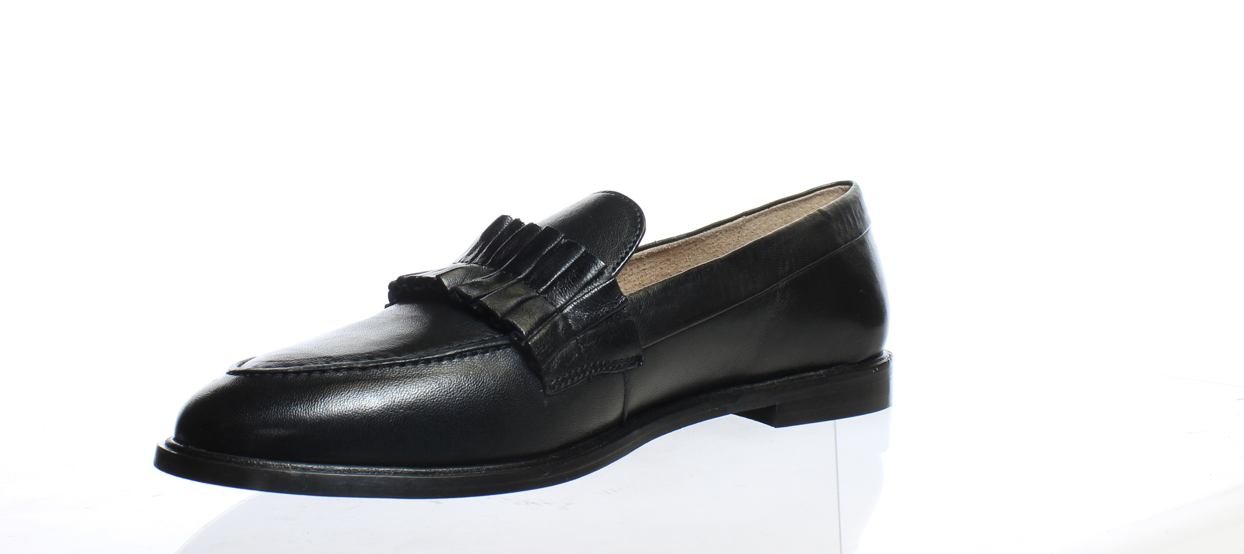 womens black loafers size 10