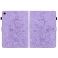 thumbnail image 6 of XYX for Samsung Galaxy Tab A7 Lite 8.7 inch SM-T220 SM-T225 Case, PU Leather Slim Folio with Multi-Angle Stand - Purple Lily Flower, 6 of 7