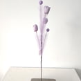 thumbnail image 4 of Long Stems Artificial Flowers for Tall Vase Sweet Color Tulip and Foam Ball Cuttings Bloom Accent Feathery Texture Decor for Desktop Mantel, 4 of 7