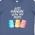thumbnail image 4 of Inktastic Easter Hangin' with My Peeps Boys or Girls Baby T-Shirt, 4 of 5