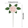 thumbnail image 3 of Cabezas de rosas artificiales de espuma, flores, ramo de novia para boda, decoraciones para el hogar, 3 of 3