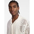 thumbnail image 4 of No Boundaries Crochet Shirt with Short Sleeves, Men's XS-4XLT, 4 of 5