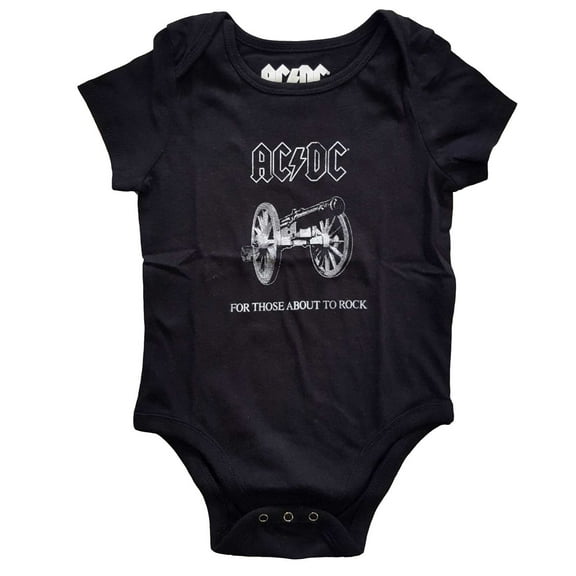 AC/DC Kids Baby Grow: About to Rock (0-3 Months)