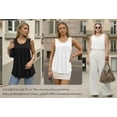thumbnail image 6 of MOYIKO Womens Summer Tank Tops Sleeveless T Shirt Casual Loose Fit Tunic Blouses, 6 of 7