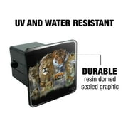 Lion Tiger Snow Leopard Big Cats Tow Trailer Hitch Cover Plug Insert