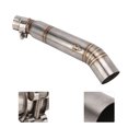 thumbnail image 4 of Tubo de enlace medio tubo medio de escape Instalación simple de alta dureza para reemplazo de accesorios de motocicleta para CB300R CBR300 CB300F 2018-2021 ANGGREK Otros, 4 of 8