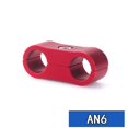 thumbnail image 1 of 1pcs Universal AN4 AN6 AN8 AN10 AN12 Billet Oil Fuel Water Hose Seprator Divider Clamp Aluminum Line Separator~2101, 1 of 1