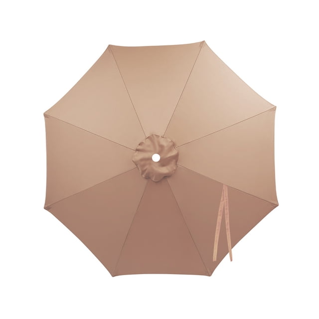 HICESS Umbrella Replacement Canopy UV Protection Outdoor Garden Patio Backyard Parasol Market Table Top Umbrella Replacement Fabric Cloth Cover