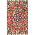 thumbnail image 2 of SAFAVIEH Aspen Nikeisha Geometric Floral Wool Area Rug, Red/Gold, 6' x 9', 2 of 7