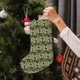 thumbnail image 5 of Sikiie Green Snake Christmas Stockings,18 Inches Christmas Stockings Xmas Hanging Stockings for Family Christmas Decorations & Gifts, 5 of 7