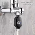 thumbnail image 2 of Real Time Water Temperature Sensors for Showers LED Display Touches Screen Control Construction, 2 of 19