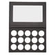 thumbnail image 3 of Paleta De Sombras De Ojos Vacía, Paleta De Maquillaje Vacía De ABS Negro Portátil Para El Hogar ANGGREK Otros, 3 of 8