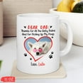 thumbnail image 4 of Custom Dog's Name Coffee Cups, I'll Be Watching You Mug, Dog Lovers Gifts For Dog Dad, Dog Mom, Animal Lover Gift For Birthday Christmas, Personalized Photo Tea Cup, White Ceramic Mug 11oz 15oz, 4 of 7