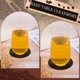 thumbnail image 3 of 200 Posavasos de Papel Desechables Posavasos de Cartón para Bebidas Manualidades DIY Bar Boda (Redondo Negro), 3 of 4