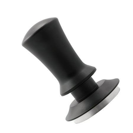 

Espresso Tamper 51/53/58mm with Calibrated Spring Balanced Pressing for Handmade Coffee Powder Dosing Silver 58mm