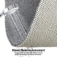 thumbnail image 3 of Alfombrilla de ducha antideslizante, suave y cómoda, con orificios de drenaje, de PVC, para masajes en zonas húmedas, de secado rápido (gris, 54 x 54 cm), 3 of 7
