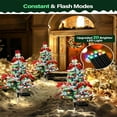 Jungdeepe Solar Powered Outdoor Christmas Tree Lights Energy Efficient