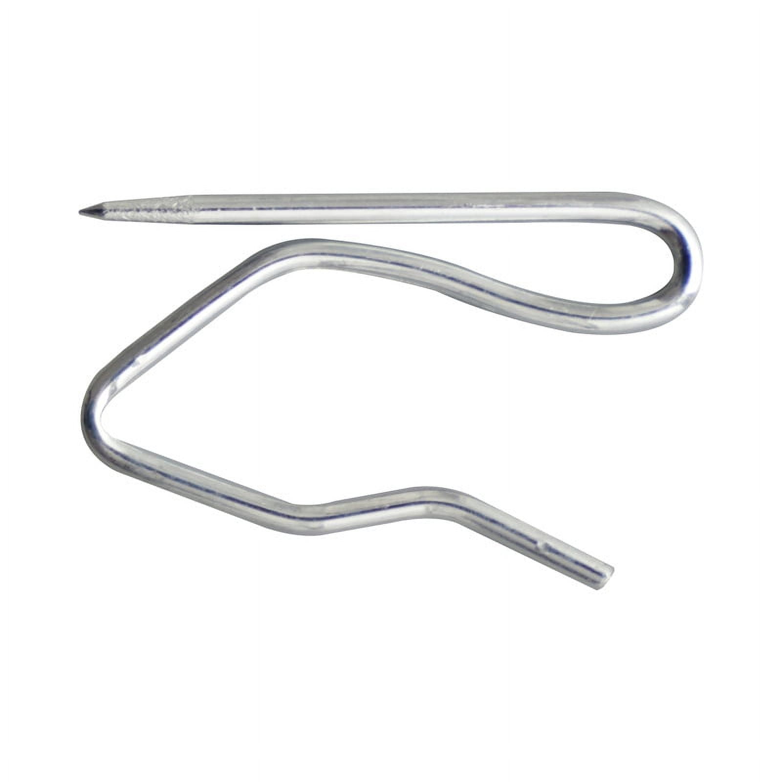 Lot 50 Crochets Métal Inox Pour Rideaux Plissés – Solides, Anti-Rouille & Faciles à Installer