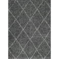 thumbnail image 4 of nuLOOM Trellis Cozy Soft & Plush Shag Runner Rug, 2' 6" x 12', Grey, 4 of 15
