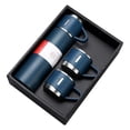 thumbnail image 2 of Botella térmica de 500 ml para bebidas, ideal para actividades al aire libre, en casa y ciclismo. 1 juego azul, 2 of 8