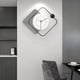 thumbnail image 2 of Reloj de Pared Acrílico Creativo Sunnimix Decorativo Silencioso Gris, 2 of 7