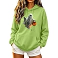 thumbnail image 3 of NSLGXD Womens Halloween Graphic Hoodie Funny Ghost with Pumpkin Print Oversized Hooded Sweatshirt Loose Baggy Long Sleeve Casual Fall Outfits with Pocket S-XL, 3 of 6