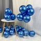 thumbnail image 3 of 20/50/100 Uds Globos metálicos Metal cromo plata Globos grises para fiesta Baby Shower decoración de boda decoración de Año Nuevo Globos, 3 of 6