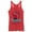 Red Heather, variant on Women's The Incredibles Valentine Together We're Incredible  Racerback Tank Top Gray Heather Medium