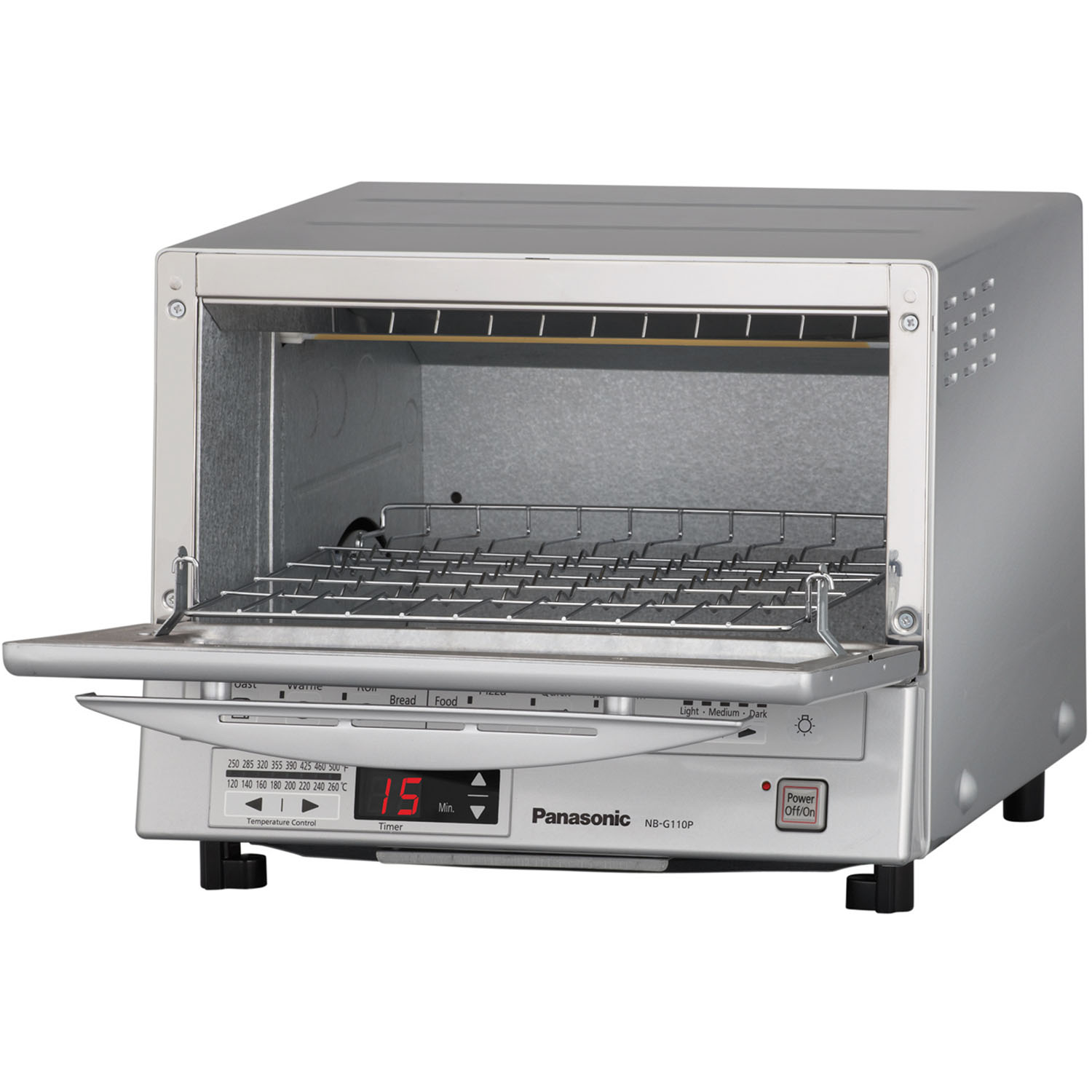 Panasonic FlashXpress Silver Toaster Oven in Silver - image 4 of 9