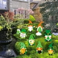 thumbnail image 3 of Goowood St. Patrick's Day Decorations Outdoor Yard Signs with Stakes for Garden Lawn Irish Party Shamrock Ornaments in Plastic set of 1, 3 of 4