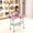 Pink, variant on 46" Large Blue Heavy Duty Pet Grooming Table, Foldable Dog Cat Grooming Station with Adjustable Arm, Noose & Storage Basket, Stainless Steel Frame