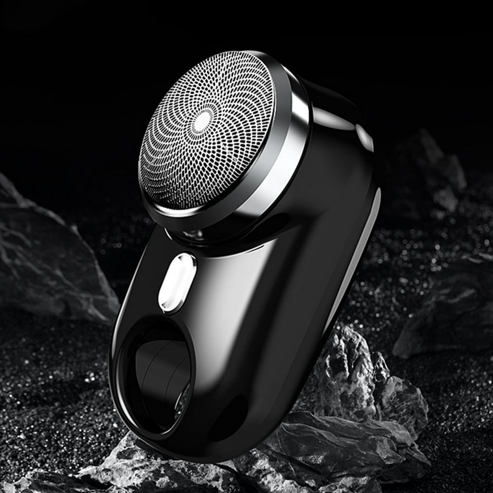 Mini Beard Shavers Low Noise Portable Electric Shaver Knife for Home Hotel Trips