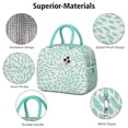 thumbnail image 4 of Reusable Floral Lnsulated Lunch Bag for Women & Men-Leakproof Water-Resistant Cooler Tote,Large Capacity(10.6x8.7x6.3in)for Work,Office,Travel,Picnic,Beach., 4 of 7