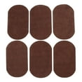 thumbnail image 2 of 3x 6x Parches de Gamuza para Hombre Y Mujer, Diseño de Apliques de Terciopelo, Manualidades Ovaladas para Pantalones 3 piezas, 2 of 8
