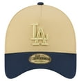 thumbnail image 2 of Men's New Era Gold/Navy Los Angeles Dodgers x The Heritage Collection LA84 Summer Olympics 9FORTY Adjustable Hat, 2 of 5