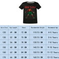thumbnail image 2 of Kids Boys Girls CR7 Cristiano Ronaldo Football Anime Cartoon Graphics Printed Costume Soft T-Shirts Summer Short Sleeve Crew Neck Casual Shirt Breathable Tops Cotton Tees Clothes Children Gift 4-13, 2 of 2