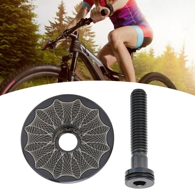 Headset Top 28.6Mm Ti Alloy Excellent Heat Dissipation Headset Cover Mountain Bikes Road Bikes For Enhanced Ride Stability