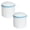 2packA, variant on NexTone Bra Laundry Bag, 15×17cm Fine Mesh & Honeycomb Sandwich Wash Bag, Polyester Delicates Lingerie Protector with Invisible Zipper, AntiDeformation AntiSnag Washing Machine Net Bag,