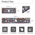 thumbnail image 3 of Yayeee Faucet Mat for Kitchen Sink 30" Diatomite Long Splash Guard Pad, Christmas Splendor, 2 Pack, 3 of 7
