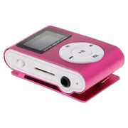MX-801 Mini USB Metal Clip Micro SD TF Card Slot LCD Screen Music MP3 Player