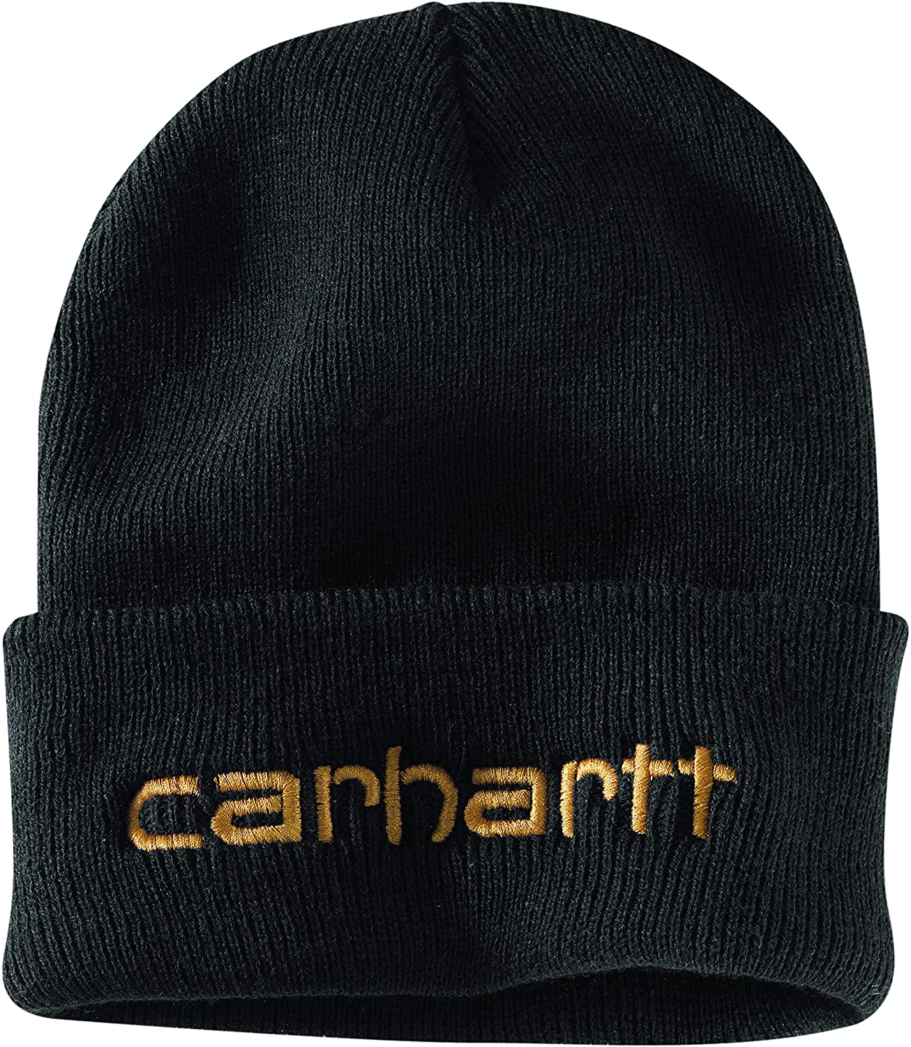 Mens Knit Insulated Logo Graphic Cuffed 