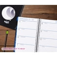 thumbnail image 4 of See It Bigger M/W Planner, Medium (5.5" x 8.75"), Black, 15-Month: Apr 2026 - Jun 2027, 4 of 8