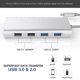 thumbnail image 3 of Adaptador multipuerto USB C Hub - Estación de acoplamiento portátil tipo C 11 en 1, 3 of 5