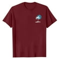 thumbnail image 3 of Styesk T-Shirts pour Homme Mode Décontractée Imprimé Col Rond Pull T-Shirt Manches Courtes Blouse, 3 of 5